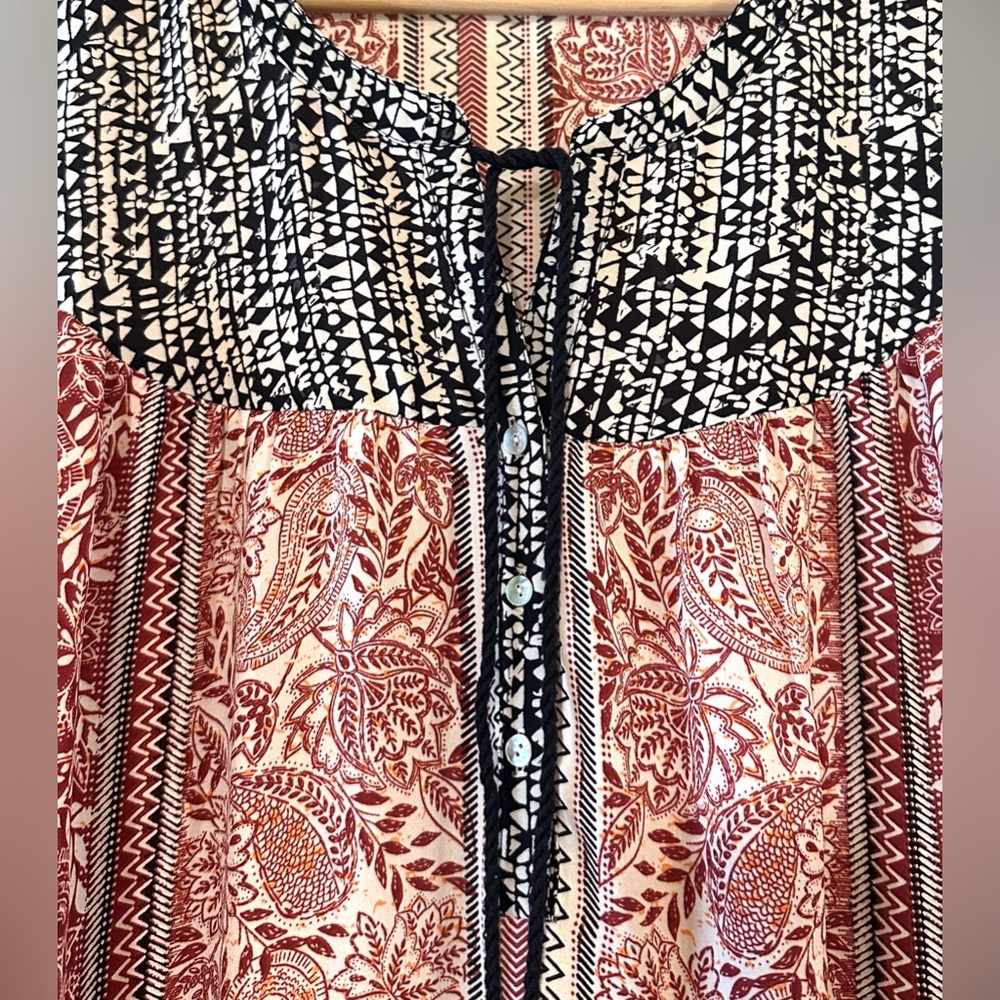 DR2 tassel peasant top - Picture 4 of 8